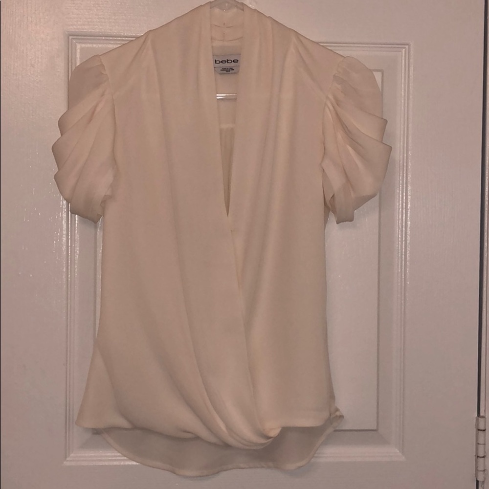 Bebe sheer blouse
